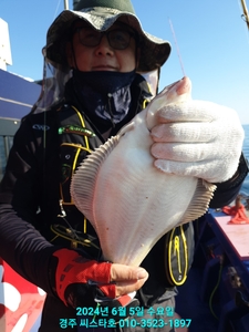 경주 도다리 가자미 생활낚시 도도도 독 입질파악 선상낚시로 잡은 물고기 조황
