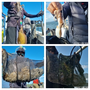 여수히트호쭈꾸미낚시배 26일 여수 대왕쭈꾸미 조황 ^^ 선상낚시로 잡은 물고기 조황