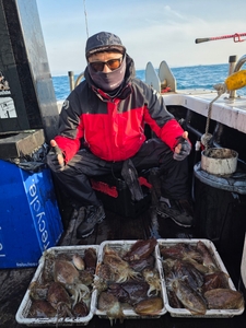 2월 1일 다시 비양도권 갑오징어 선상낚시로 잡은 물고기 조황