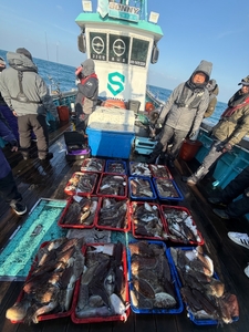 2/1 갑오징어 인당 30-40수 대박! 제주쏘니호 조황 선상낚시로 잡은 물고기 조황