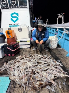 6/16 기본 100수! 장원은 200수! 제주쏘니호 한치오징어 조황 선상낚시로 잡은 물고기 조황