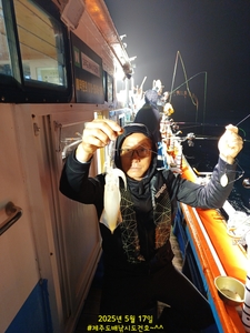 5/17 한치는 힘들다 선상낚시로 잡은 물고기 조황