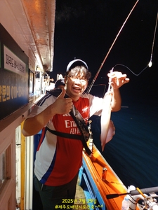 7/29새벽반한치낚시 두둥 선상낚시로 잡은 물고기 조황