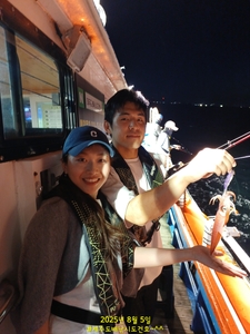 8/5한치낚시 선상낚시로 잡은 물고기 조황